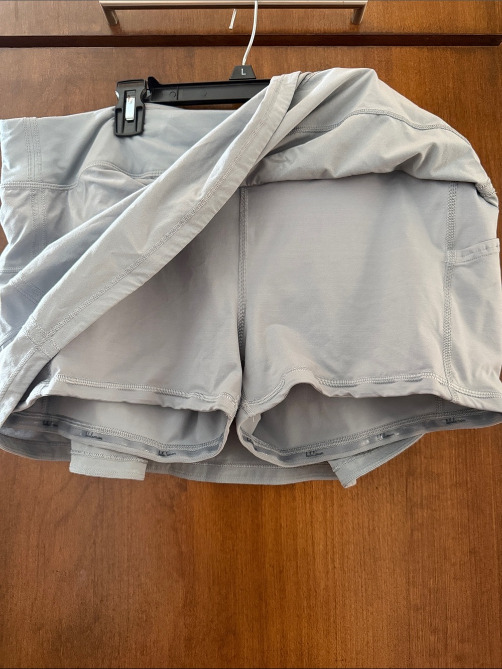 lululemon athletica Light Gray Athletic Skort - Picture 2 of 6